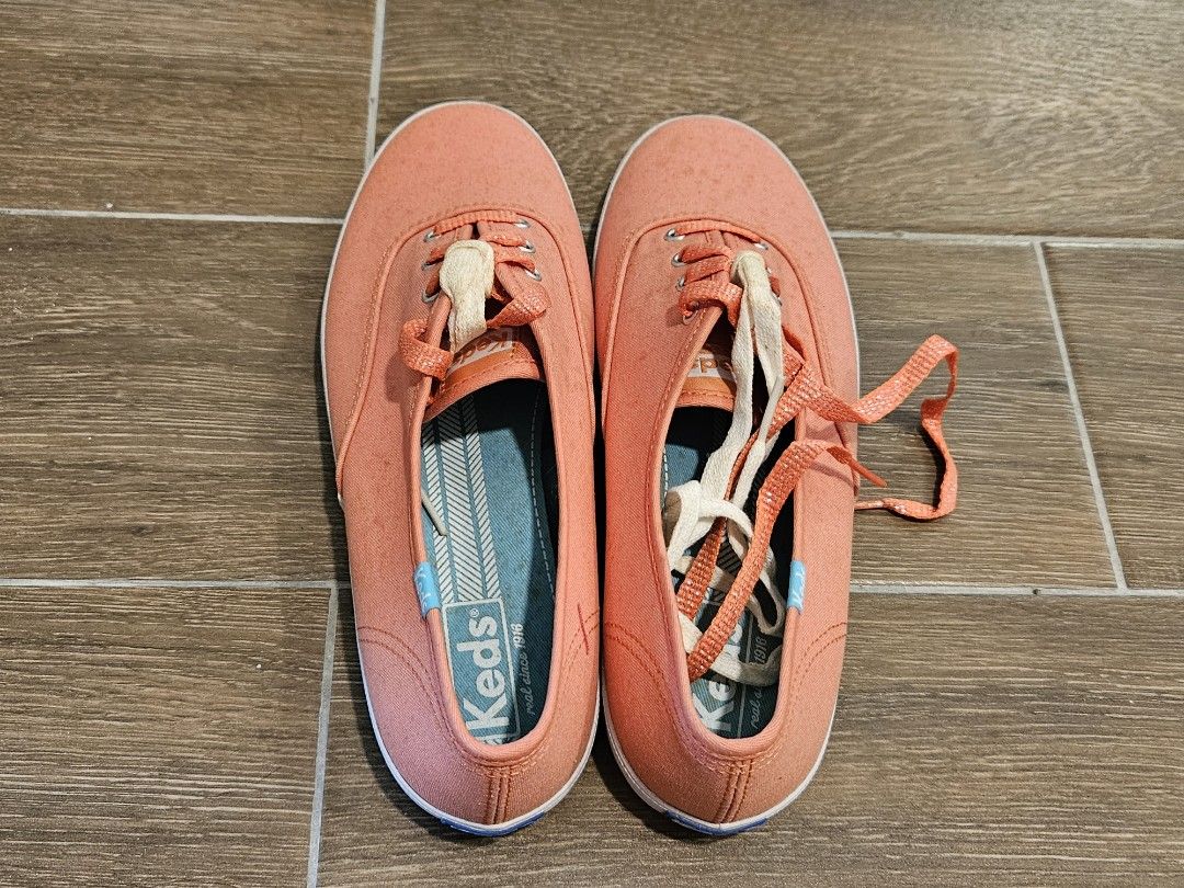 Keds Women UK 40.5 Salmon Pink Women s Fashion Footwear