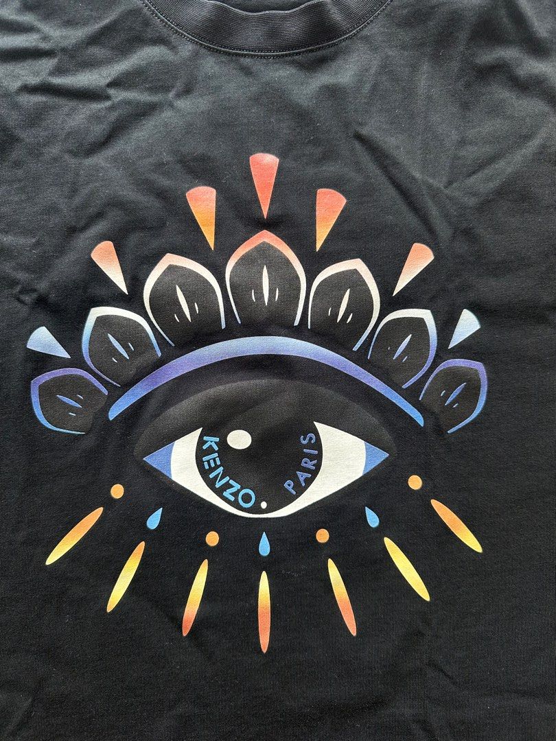 Kenzo gradient hotsell eye t shirt