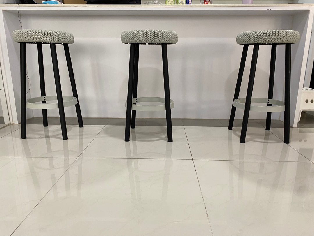 Keter Bar Stool, Furniture & Home Living, Furniture, Chairs on Carousell