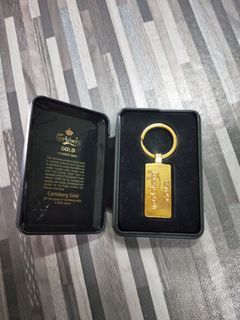 Keychain carlsberg gold