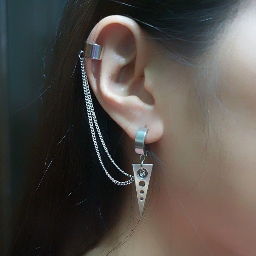 Double layer earrings online