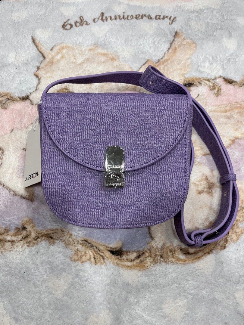 Purple handbag cheap