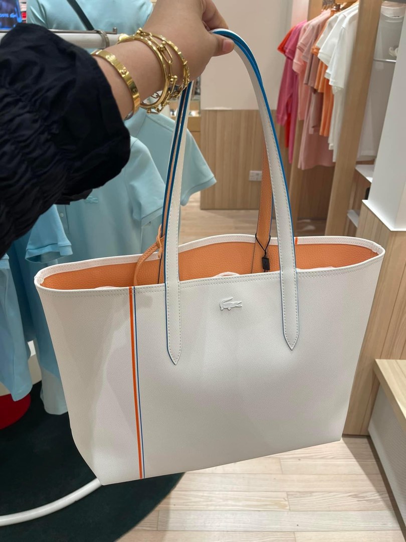 Lacoste reversible deals tote bag