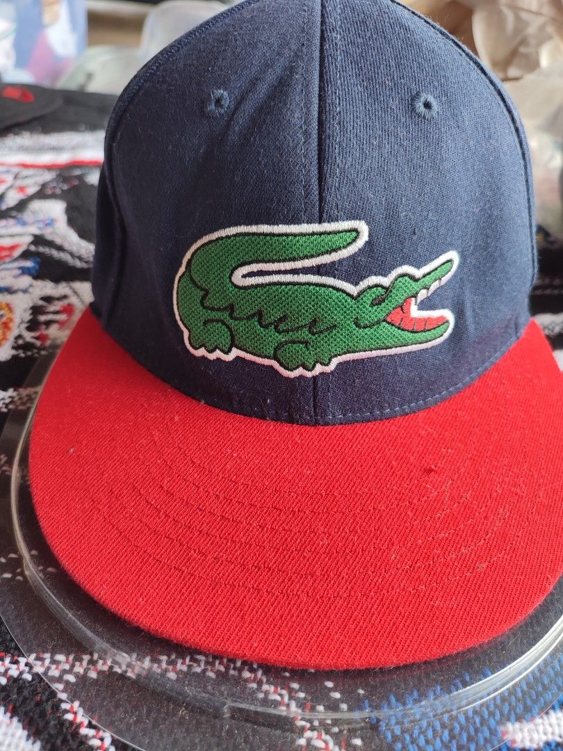 Lacoste Big Logo Cap Men s Fashion Watches Accessories Cap Hats on Carousell
