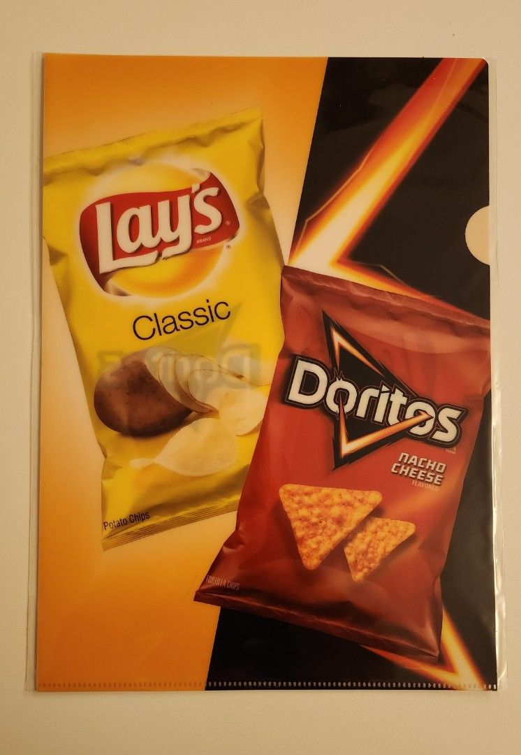 Lays Doritos A4 File, 其他, 其他 - Carousell