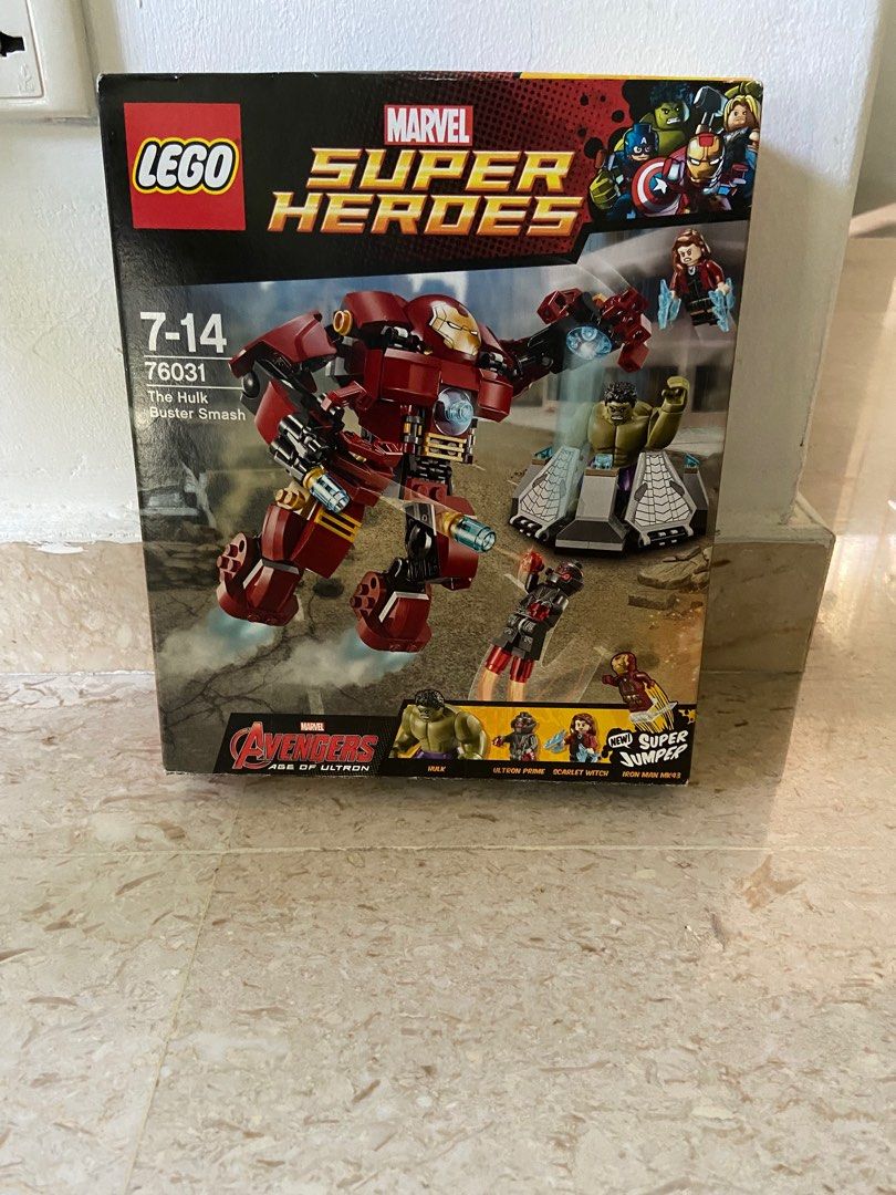 Lego 76031 The Hulk Buster Smash Hobbies Toys Toys Games