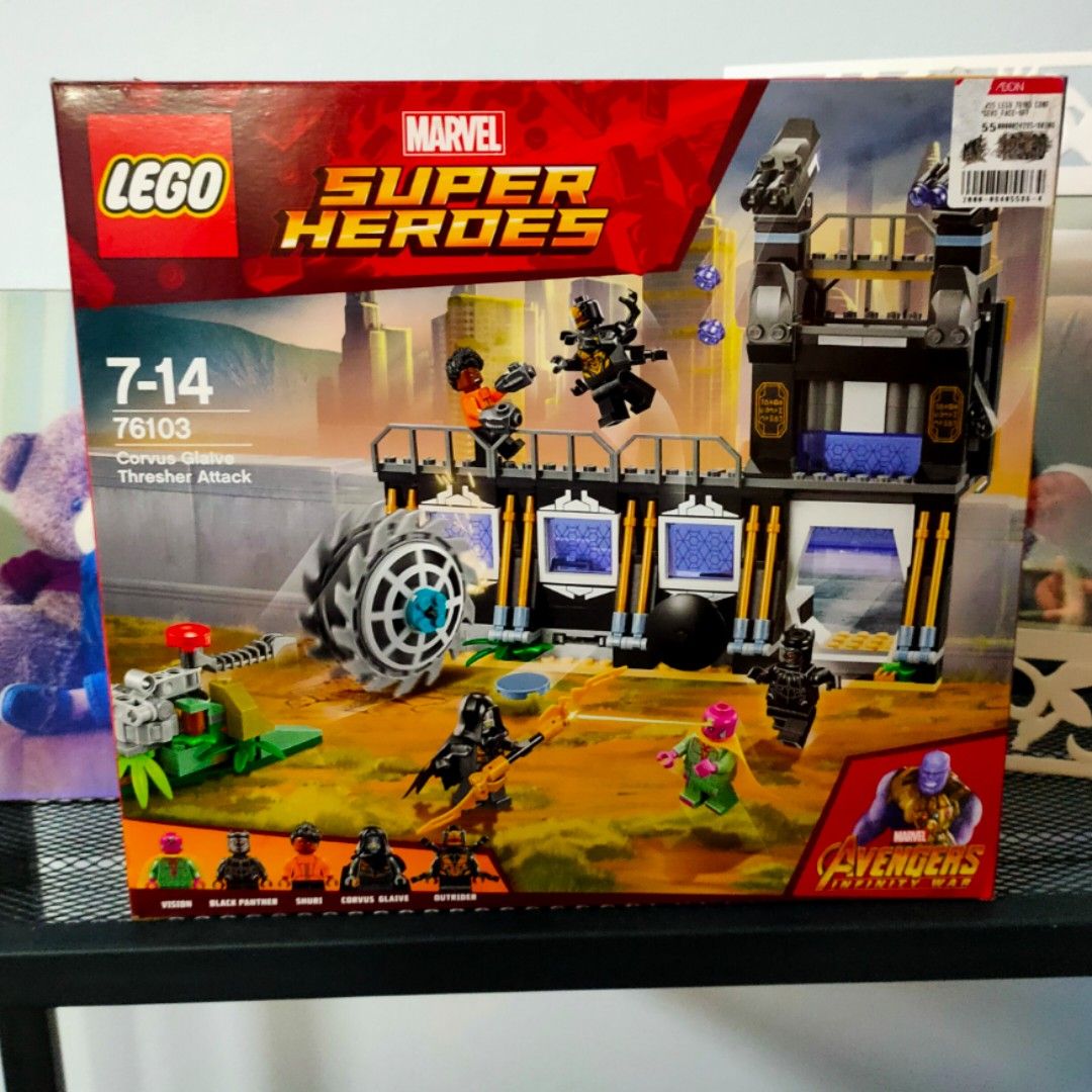Lego marvel corvus clearance glaive thresher attack