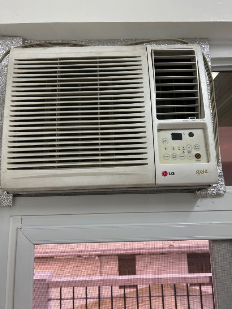 LG Gold 1HP window type inverter grade Aircon, TV & Home Appliances