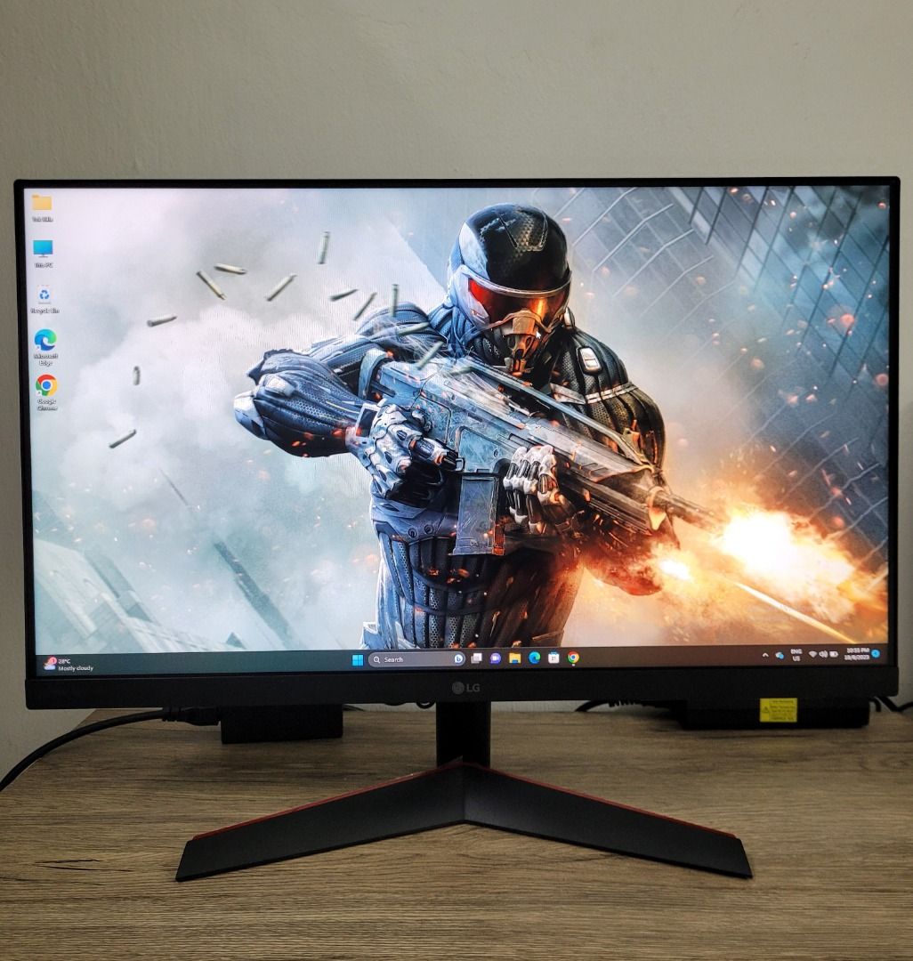 LG 24GN60R UltraGear 24 FHD IPS Display Monitor, Computers & Tech, Parts &  Accessories, Monitor Screens on Carousell