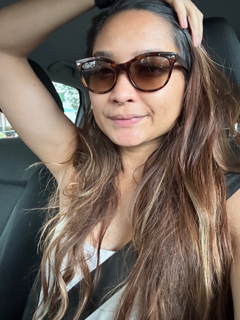 Longchamp gradient cat eye sunglasses