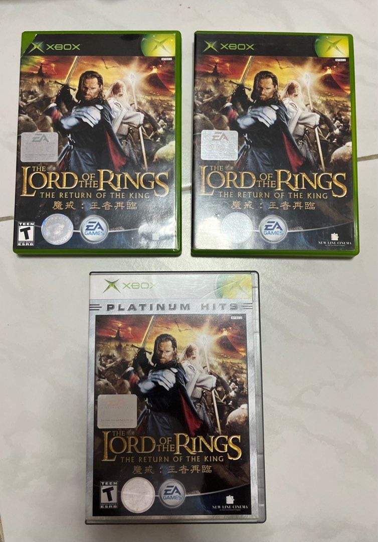 Lord of the rings return of the king xbox 360 new arrivals