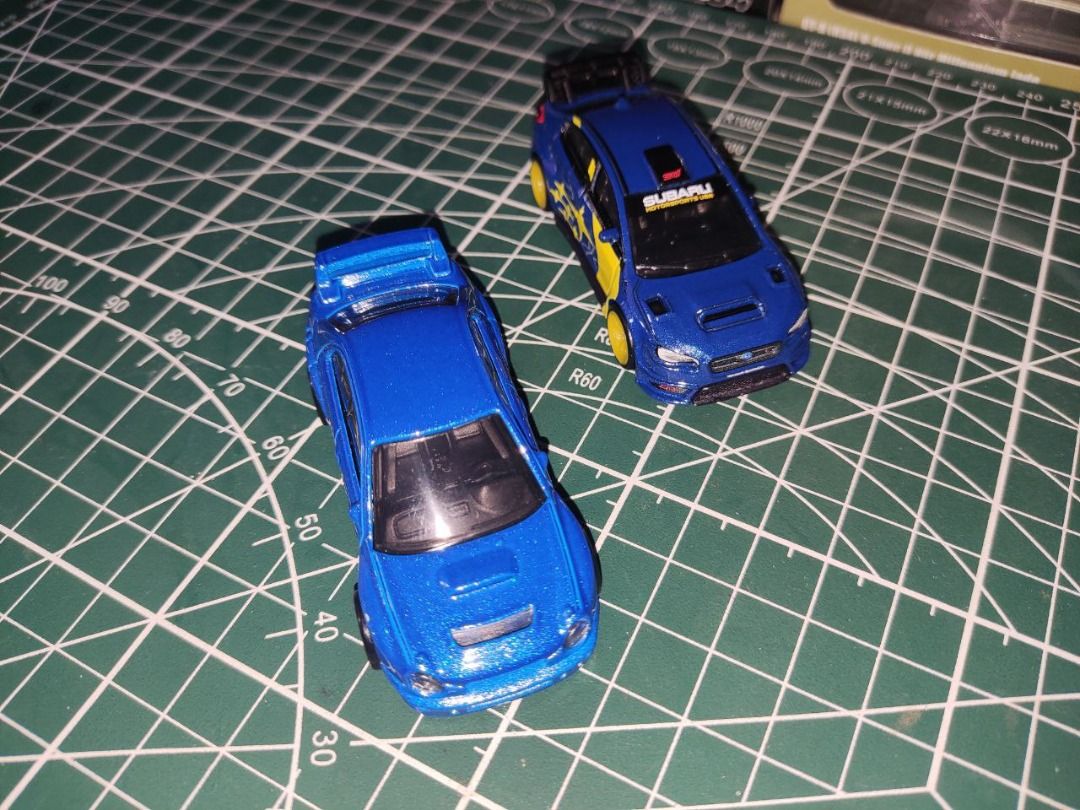 LOT LOOSE HOT WHEELS PREMIUM CARS & DONUTS SUBARU IMPREZA WRX (BUGEYE