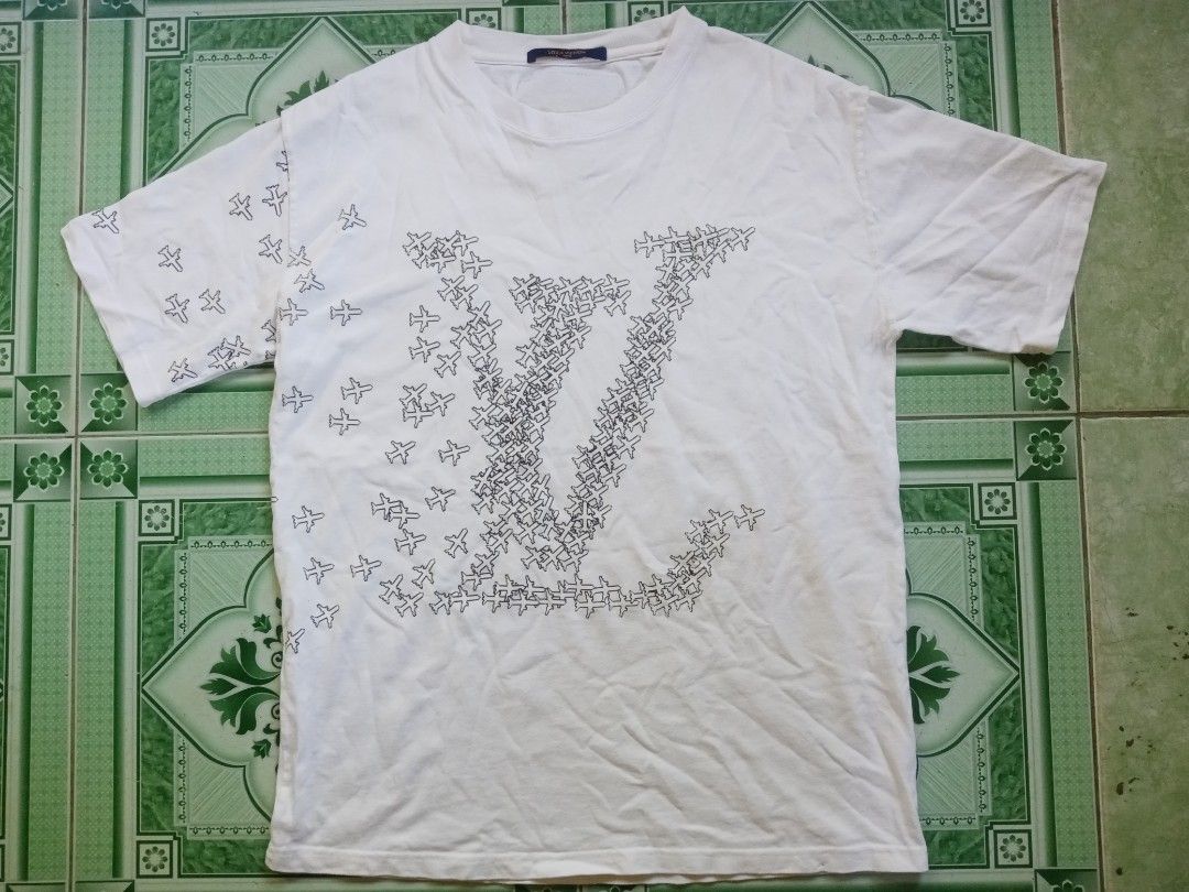 Louis Vuitton Airplane Tee, Luxury, Apparel on Carousell