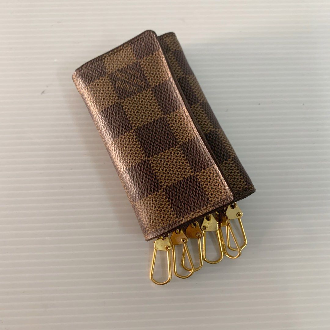Authentic Preloved Louis Vuitton LV 4 Key Holder Damier Ebene, Luxury, Bags  & Wallets on Carousell