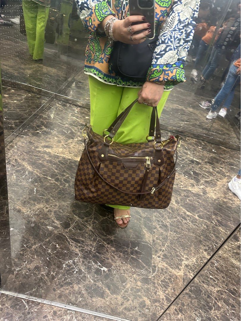 Louis Vuitton evora handbag damier, Luxury, Bags & Wallets on
