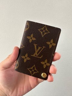 LOUIS VUITTON Enveloppe carte de visite Card Case M58456 Monogram