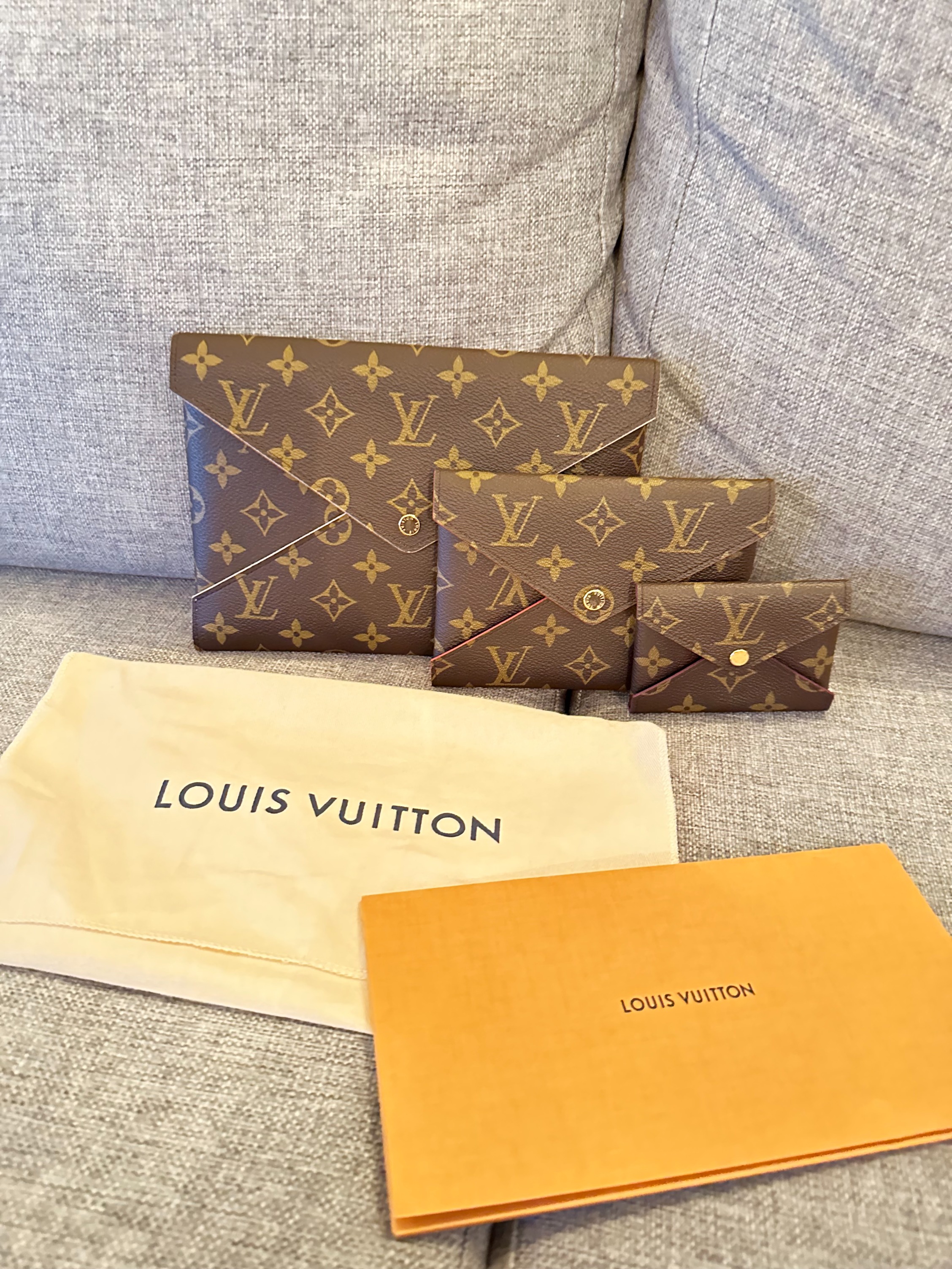 Louis Vuitton, Accessories, Lv Kirigami Large Envelope Dusty Rose  Interior New Never Used