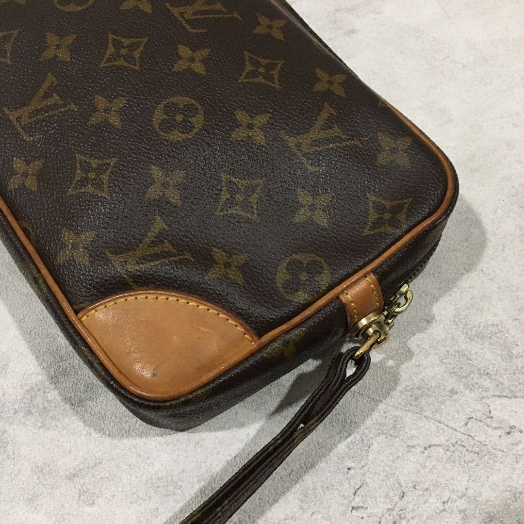 Louis Vuitton Cluny BB Monogram Red Peche 2018 Size 25 x 9 x 19 cm