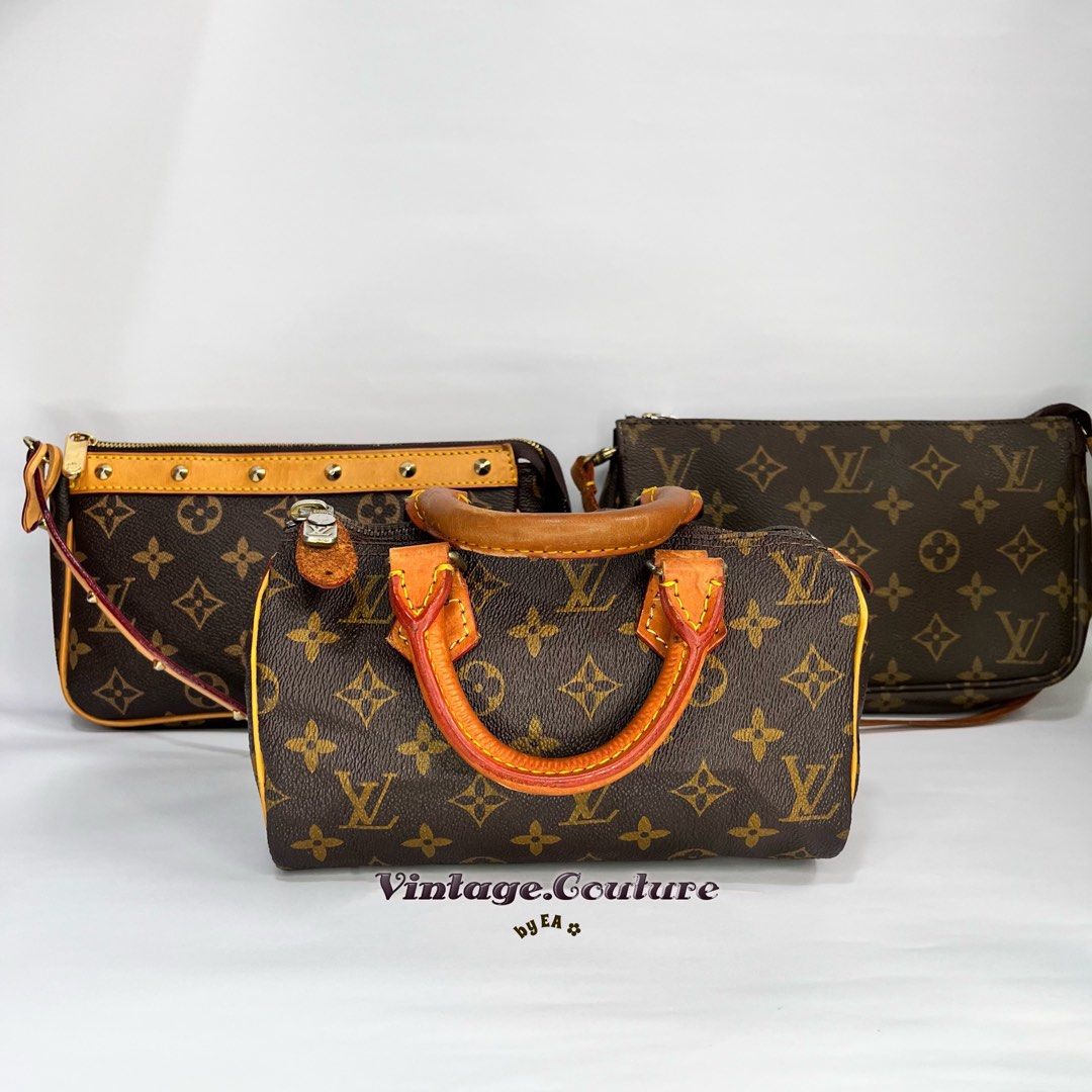 LV Speedy 25 Cherry Handbag, Luxury, Bags & Wallets on Carousell