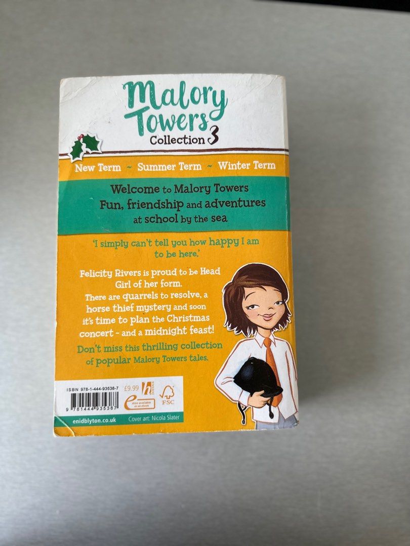 Mallory Towers Collection 1,3,4, Hobbies & Toys, Books & Magazines ...