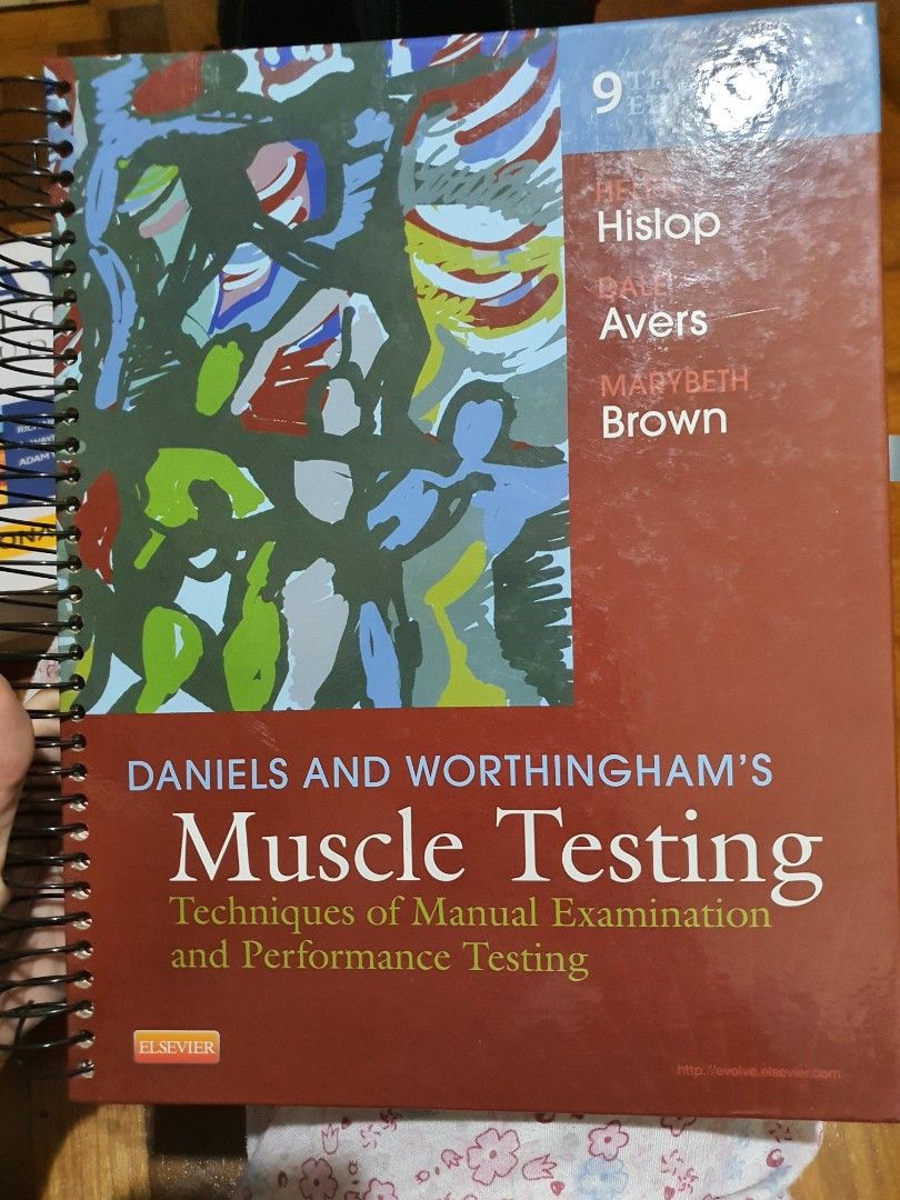 Manual Muscle Testing 9th Edition (Daniel and Worthingham), Hobbies ...