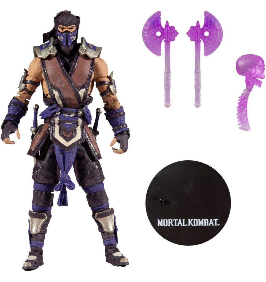 Mcfarlane Mortal Kombat 11 Sub Zero 7 Action Figure Winter