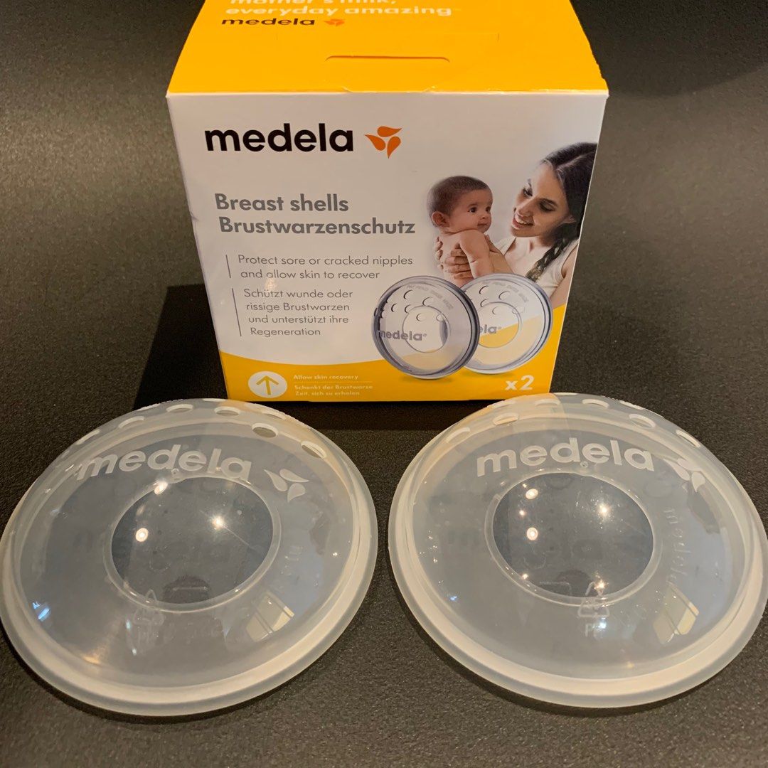 medela breast shells (Category: Breastfeeding & Bottle Feeding) located in Quezon City. Submitted by sudo8 (Listing ID 1250163344, Image 1). Description: 🤍Protects sore nipples from contact with clothing or undergarments 🤍Useful for breastfeeding moms.