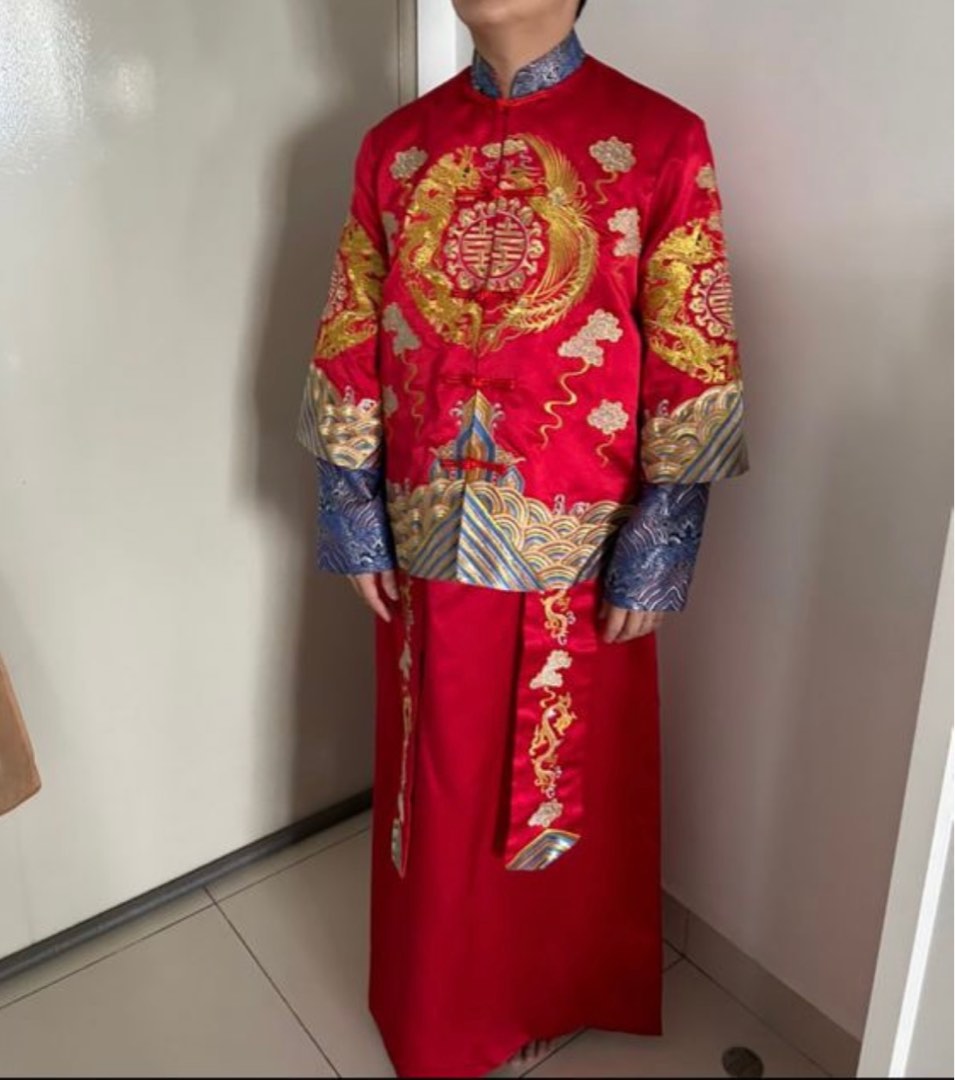 Chinese wedding mens outfit online