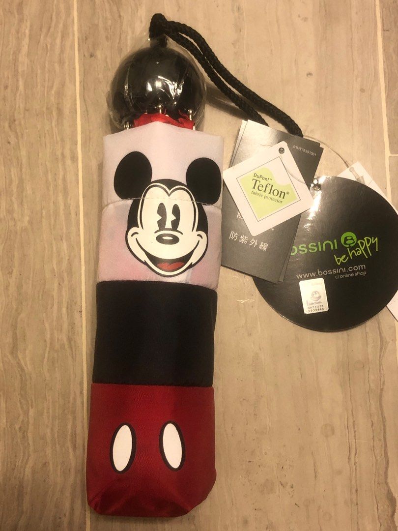 Mickey Mouse umbrellas, Hobbies & Toys, Travel, Umbrellas on Carousell