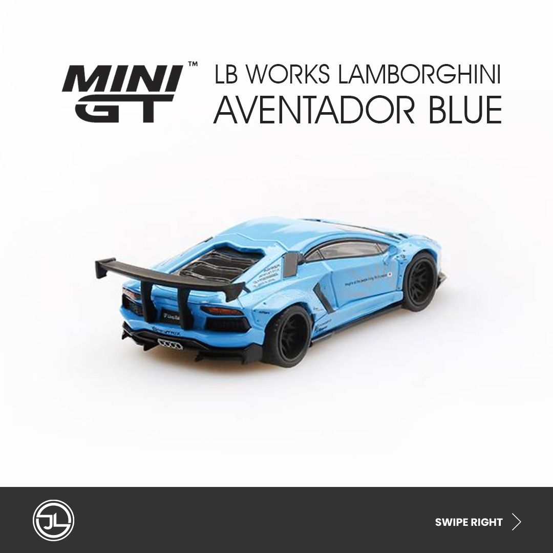 Mini GT #57 LB Works Lamborghini Aventador 1/64, Hobbies