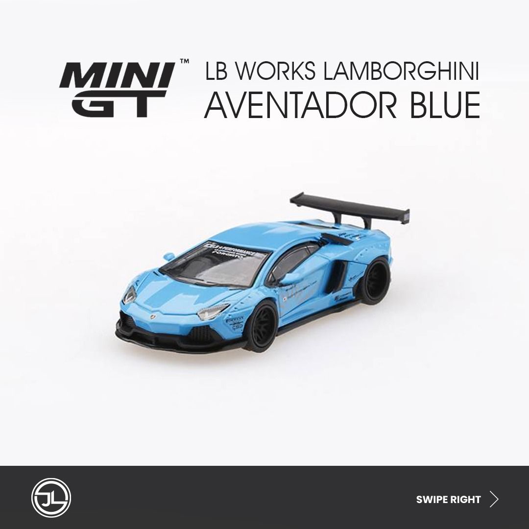 Mini GT #57 LB Works Lamborghini Aventador 1/64, Hobbies