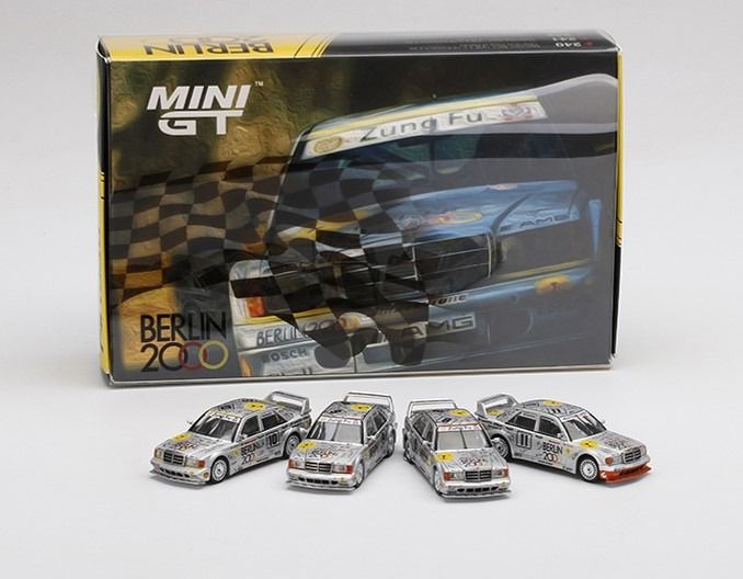 Mini GT BERLIN 2000 4 cars Box Set (MGT#240 (#8), MGT#241 (#9),