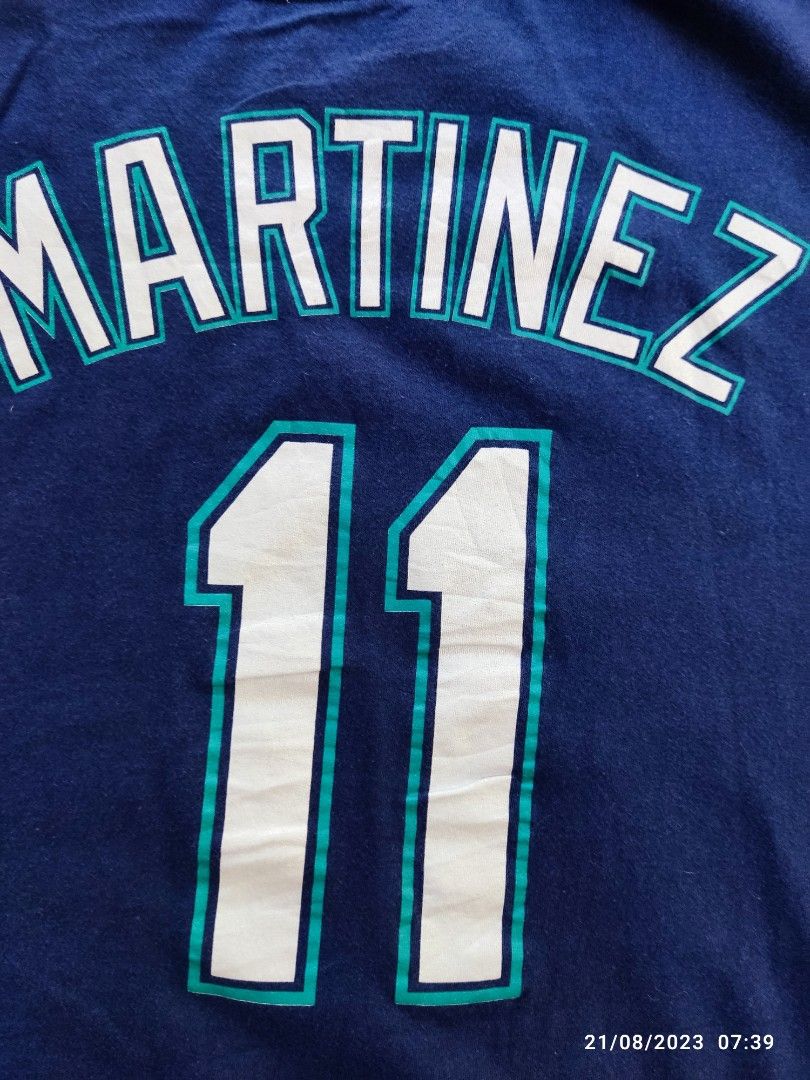 Seattle Mariners Youth Sz XL Blue Nike Stitched Baseball Jersey