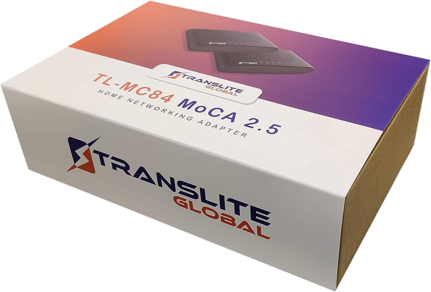 Moca 2.5 Producto: With 2 Gigabit Ethernet Ports - Ethernet Over Coaxial  Adapter (2 Pack) Coax To Ethernet Adapter