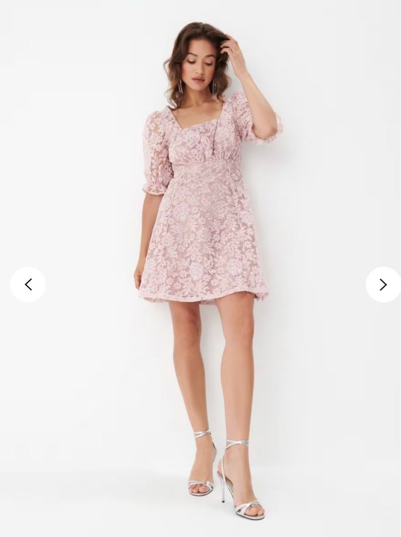 mohito pink dress Vestido de hombros descubiertos Color rosa - MOHITO