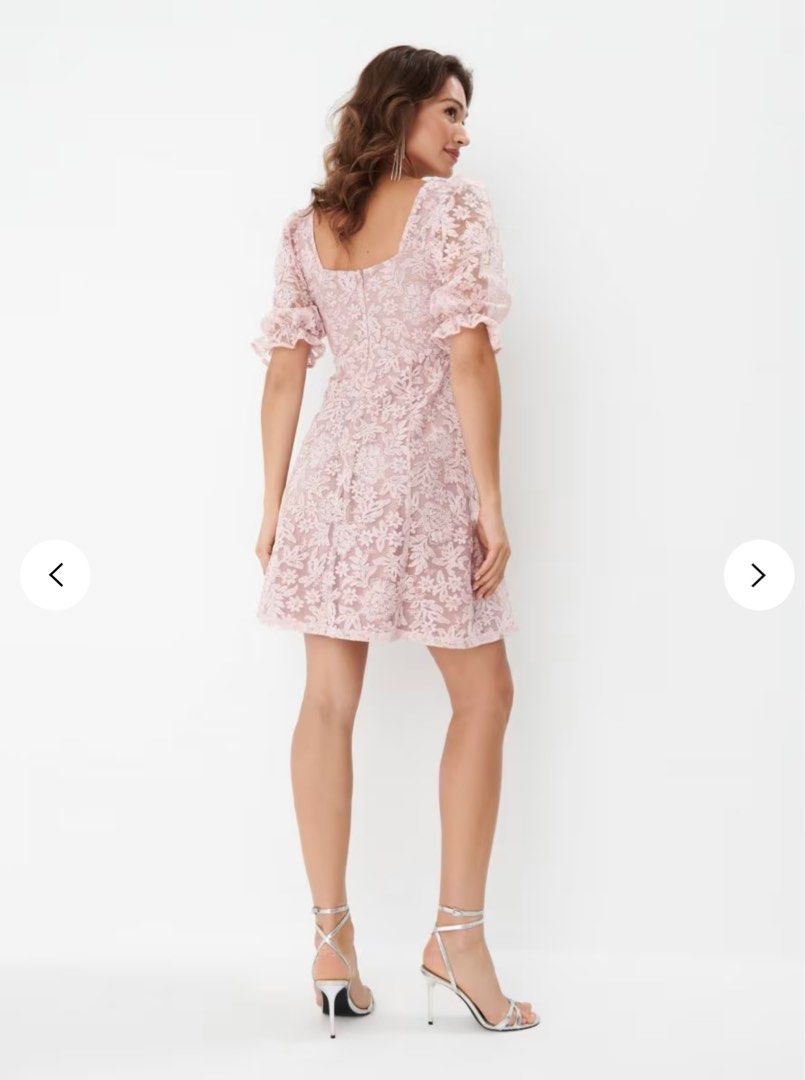 mohito pink dress Mohito Lace Dress, Women's Fashion, Dresses & Sets, Dresses on Carousell