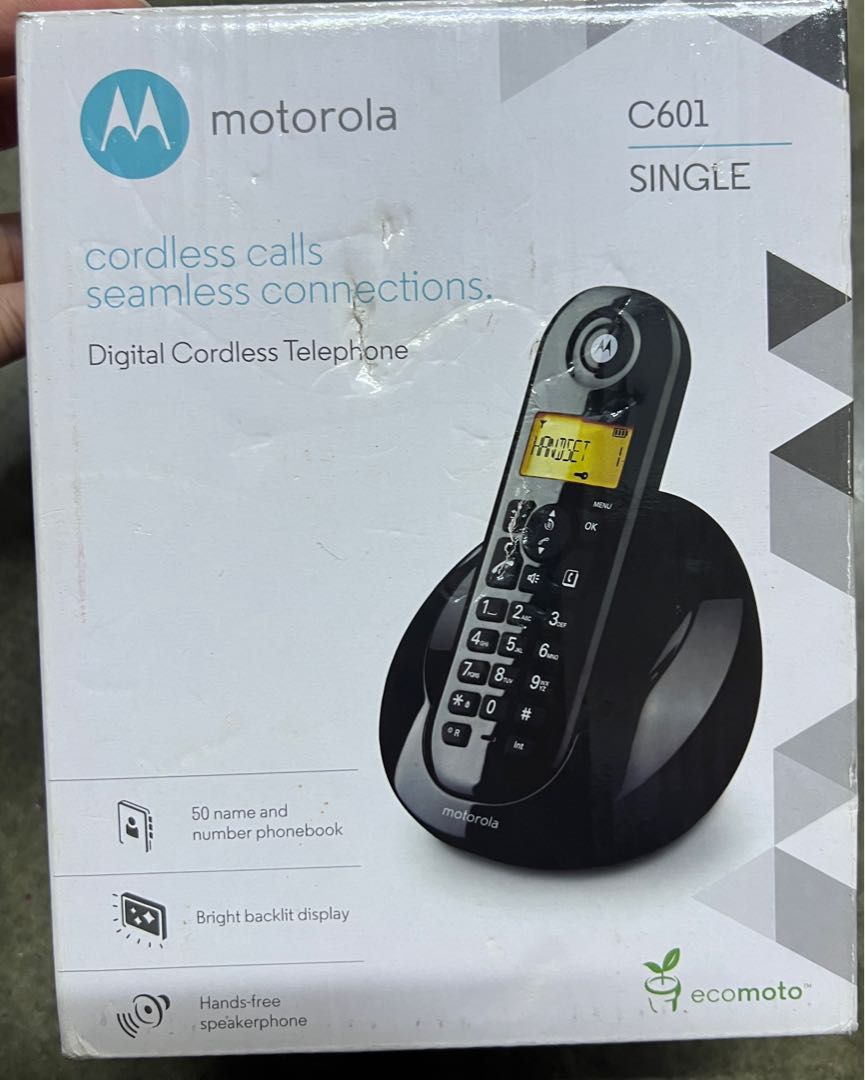 motorola C601 cordless calls seamless connections, Mobile Phones