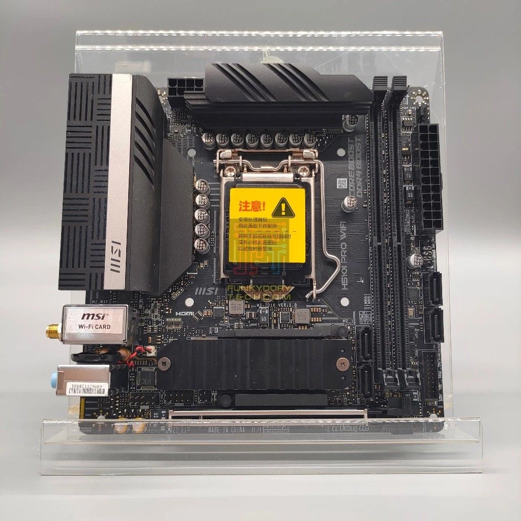 MSI H510I PRO WIFI Mini ITX LGA1200 Motherboard, Computers & Tech ...