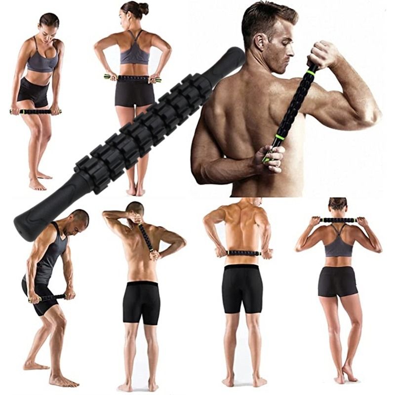 Exercise roller stick clearance