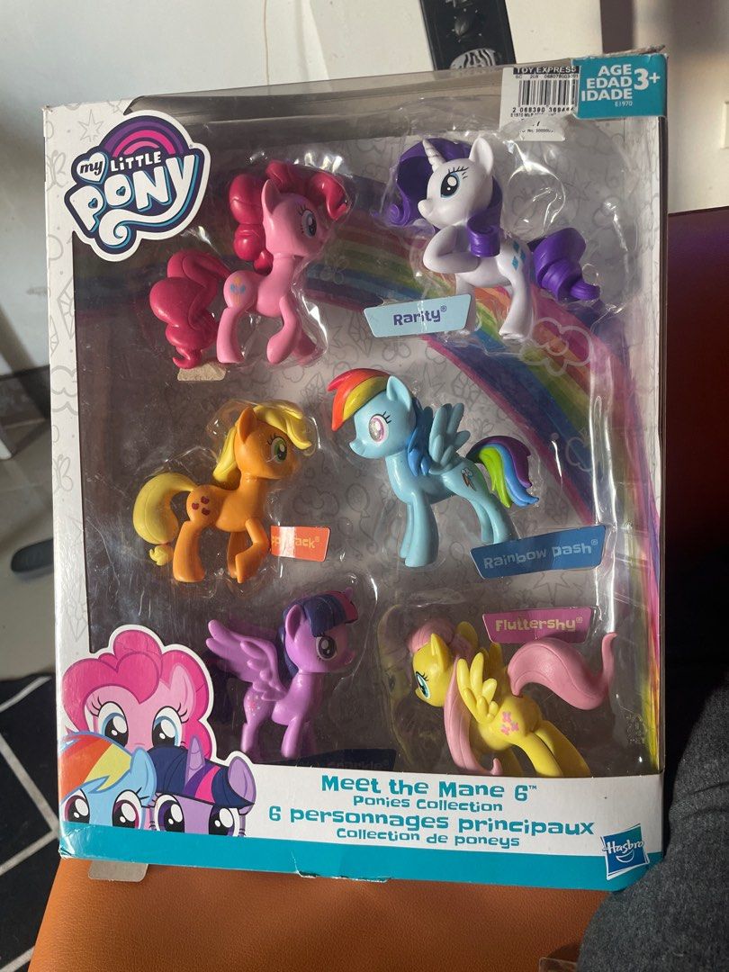  My Little Pony Toys Meet The Mane 6 Ponies Collection