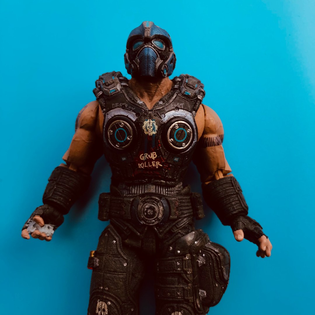 NECA Gears of War Clayton Carmine on Carousell