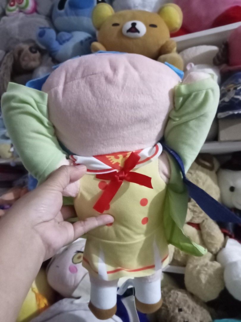 Nesoberi Plush Rem (Green) (Category: Plushies & Soft Toys) located in Batangas. Submitted by rsths0527 (Listing ID 1250187675, Image 2). Description: ❤️Re Zero Starting Life in Another World Rem (Green Uniform) Nesoberi Plush ~Approx 14~16inches (body) 📌Without papertag 🚚Flash express, JnT, Lalamove, Toktok.