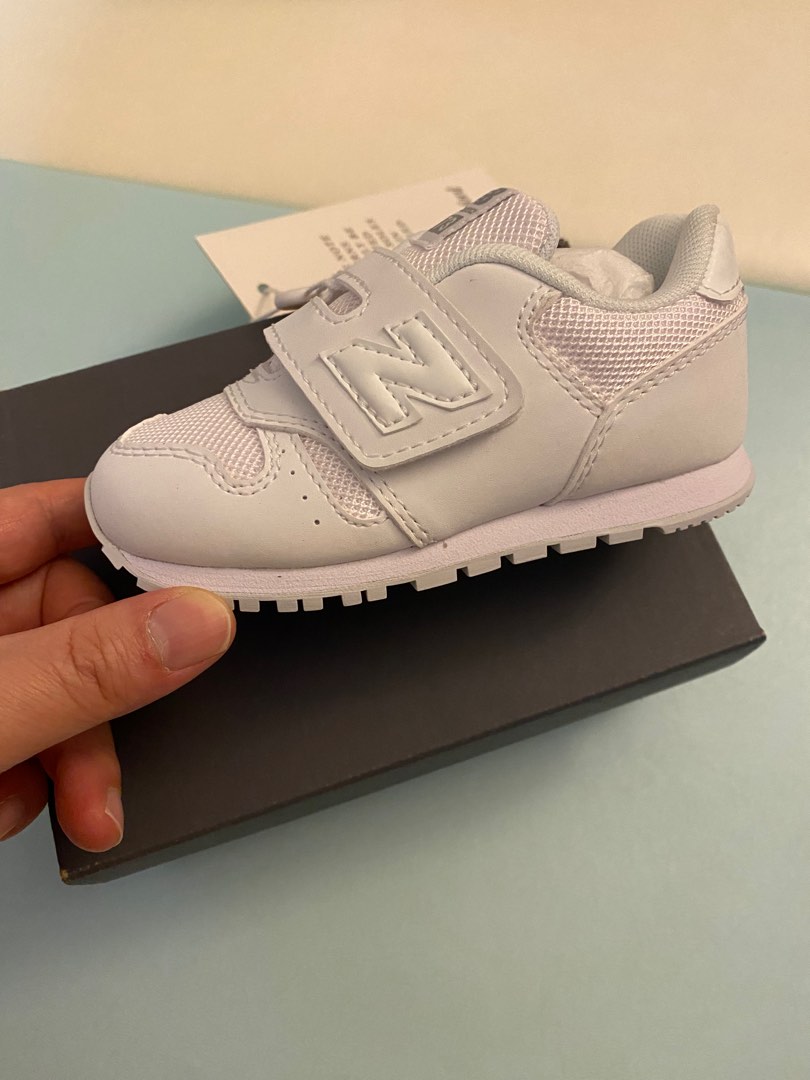 New balance blancas bebe sales