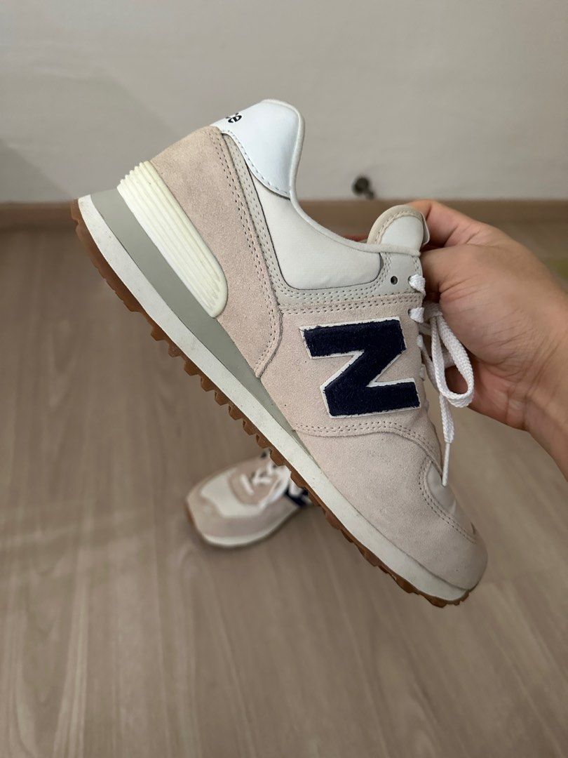 New Balance 574 Tan Suede