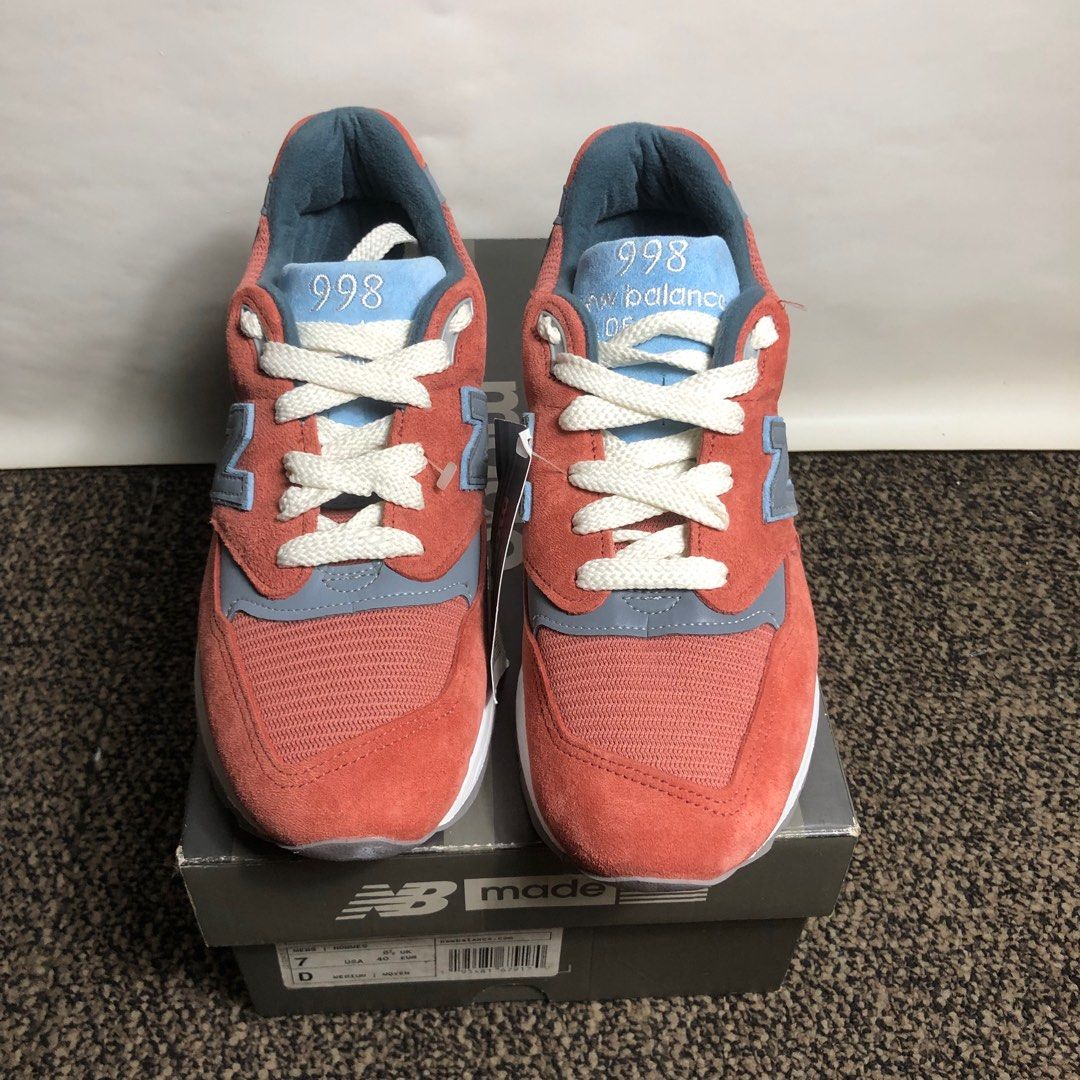 New balance top 998 mens Pink