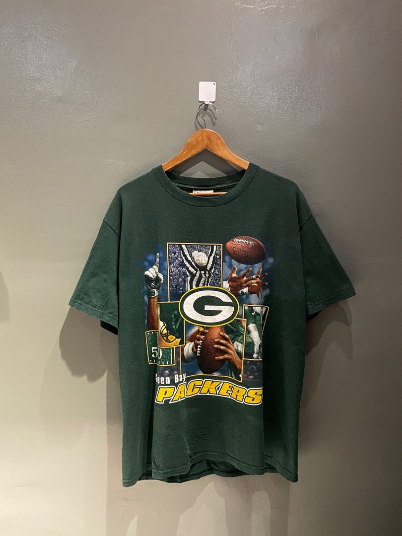 NFL GREEN BAY PACKERS VINTAGE SHIRT (L), Men's Fashion, Tops & Sets,  Tshirts & Polo Shirts on Carousell