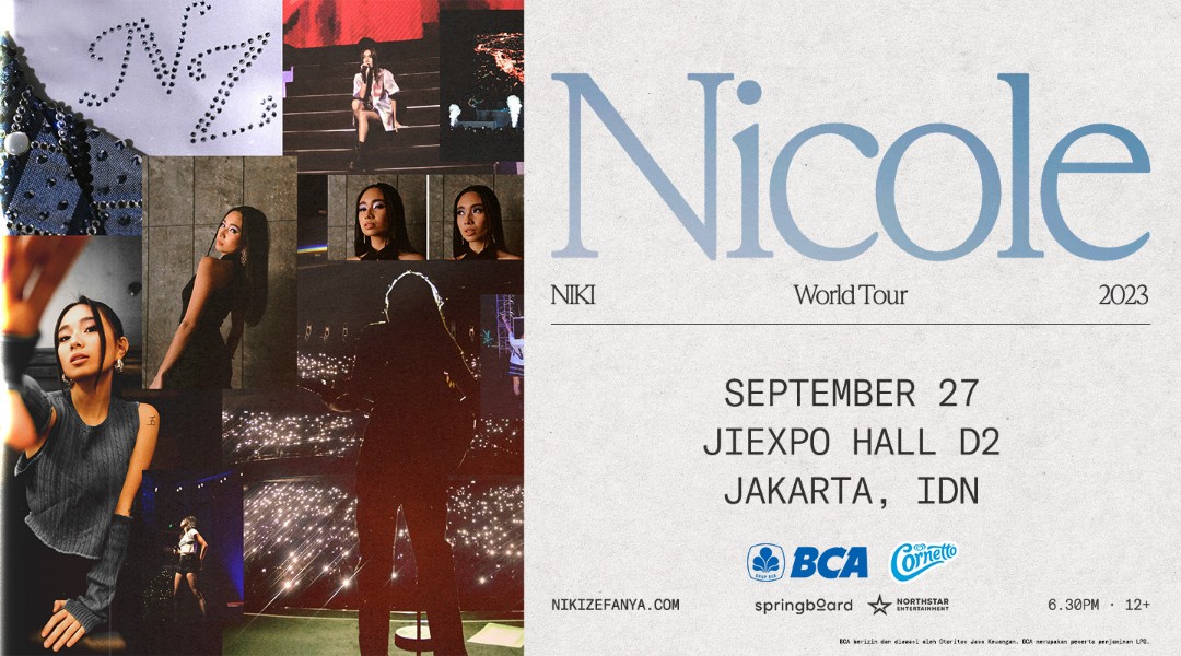 Nicole NIKI WORLD TOUR 2023 day 1, Tiket & Voucher, Tiket Acara di