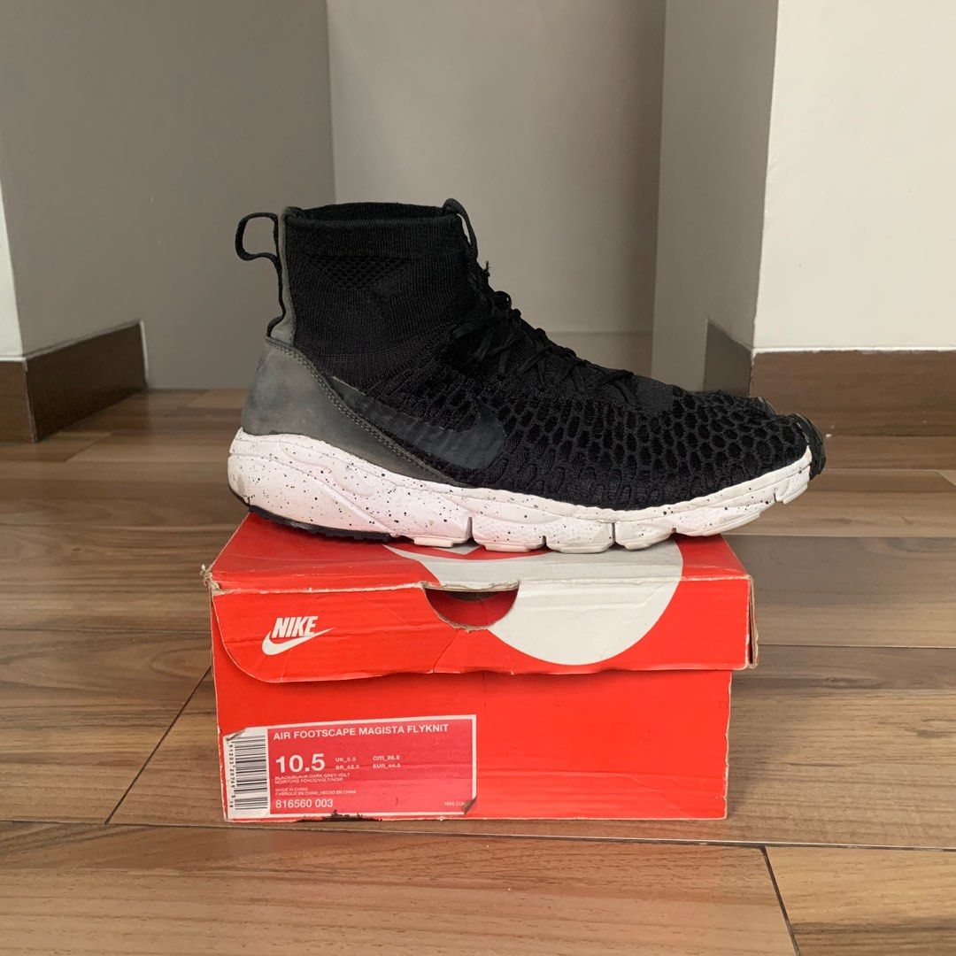 Nike Air Footscape Magista Flyknit, Fesyen Pria, Sepatu Sneakers