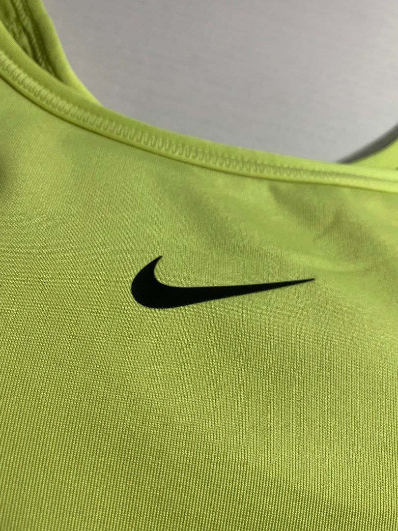 Nike Neon Green Sports Bra on Carousell