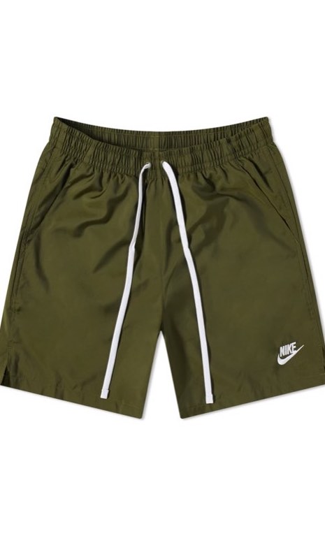 Nike woven shop shorts green